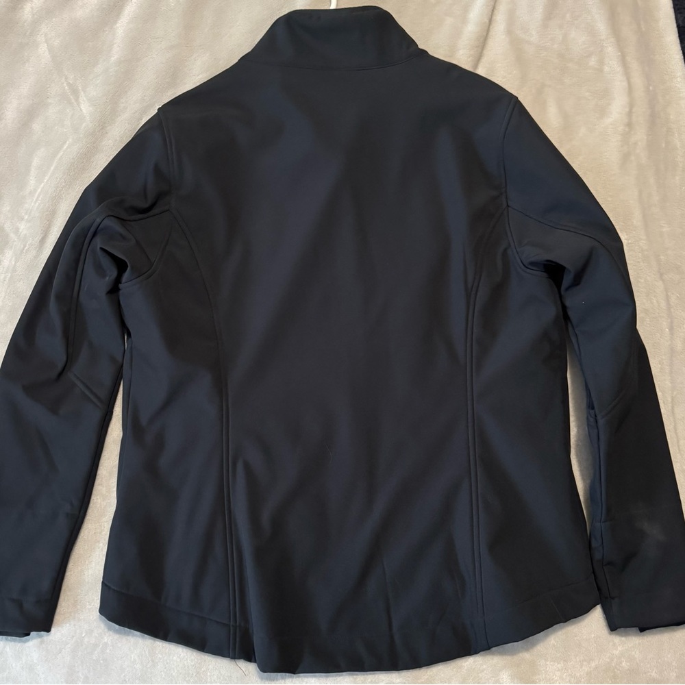Cinch Black Jacket with Red Lining and Logo - Picture 2 of 4